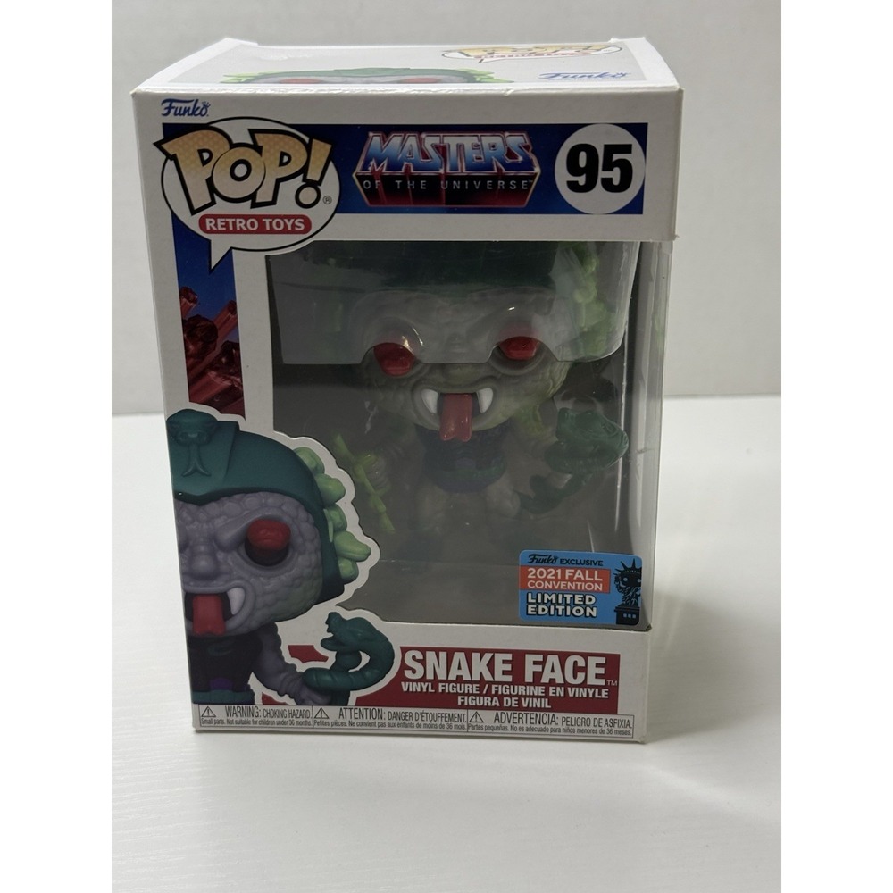 Funko Pop! Masters of the Universe Snake Face 2021 Fall Convention Exclusive
